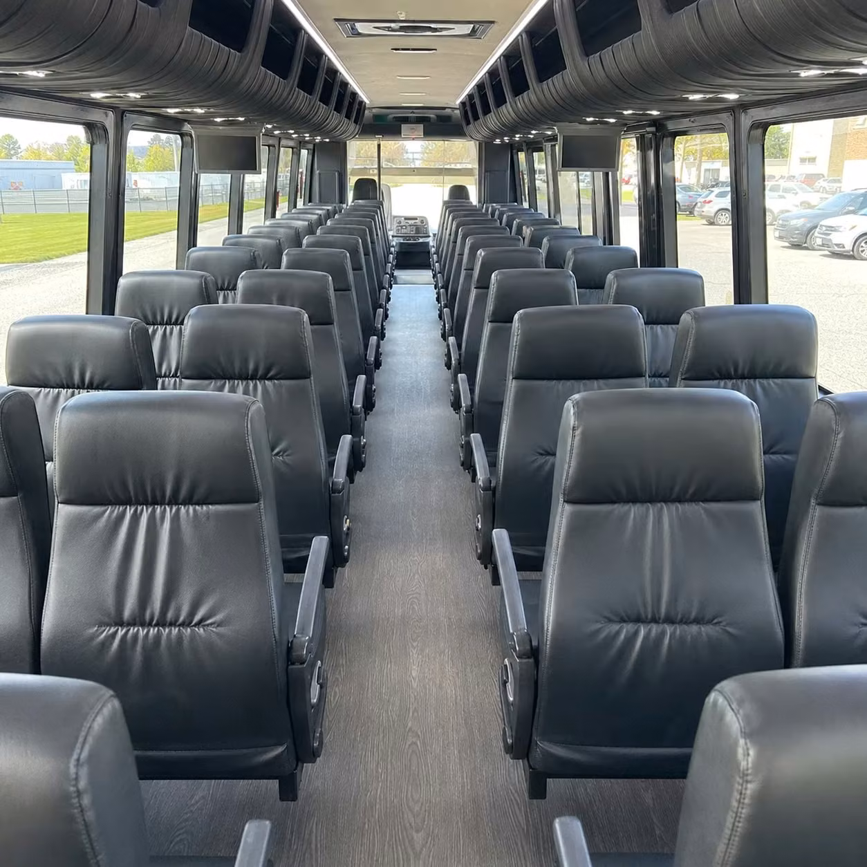 30 passenger minibus interior